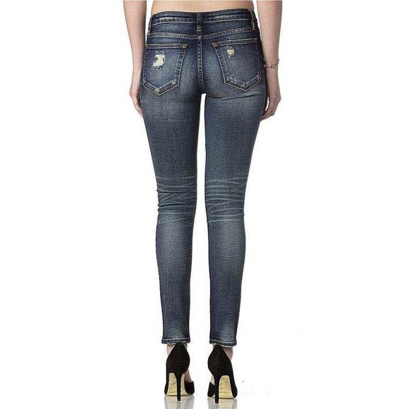 NWT MISS ME Floral Embroidered Skinny Jeans - Picture 5 of 12